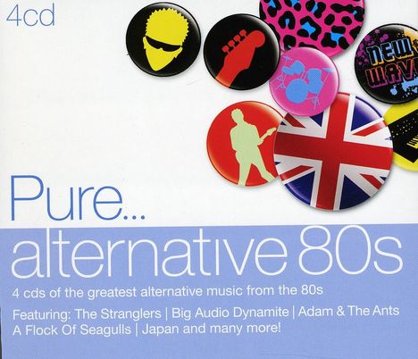 Pure...Alternative 80s, 4 CDs