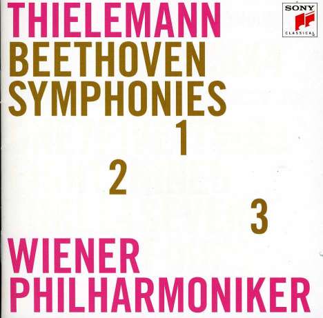 Ludwig van Beethoven (1770-1827): Symphonien Nr.1-3, 2 CDs