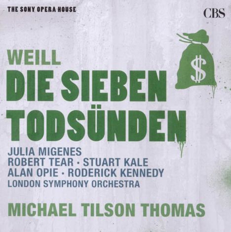 Kurt Weill (1900-1950): Die sieben Todsünden, CD