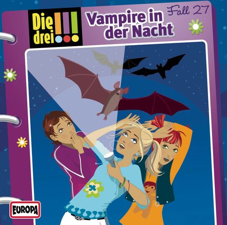 Die drei !!! (Fall 27) Vampire in der Nacht, CD