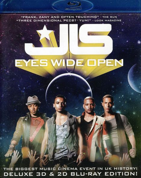 JLS: Eyes Wide Open (3d &amp; 2d Blu-ra, 2 Blu-ray Discs