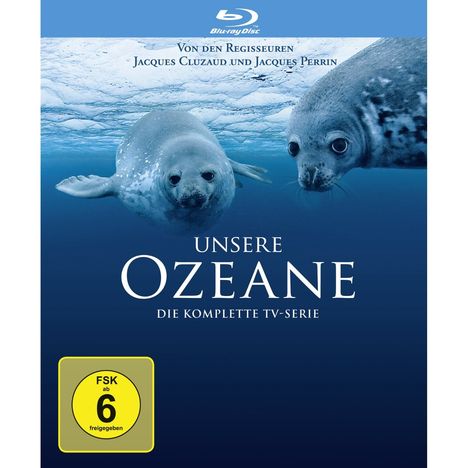 Unsere Ozeane (Komplette 4-teilige TV-Serie) (Blu-ray), Blu-ray Disc