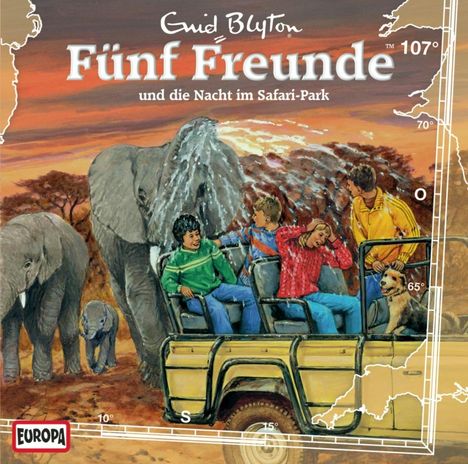 Fünf Freunde (Folge 107) - und die Nacht im Safari-Park, CD