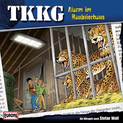 Stefan Wolf: TKKG (Folge 180) Alarm im Raubtierhaus, CD