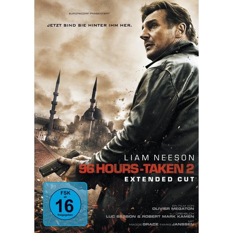 96 Hours: Taken 2 (Extended Cut), DVD