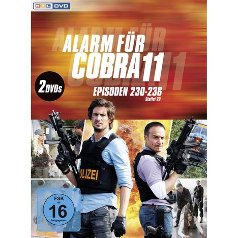 Alarm für Cobra 11 Staffel 29, 2 DVDs