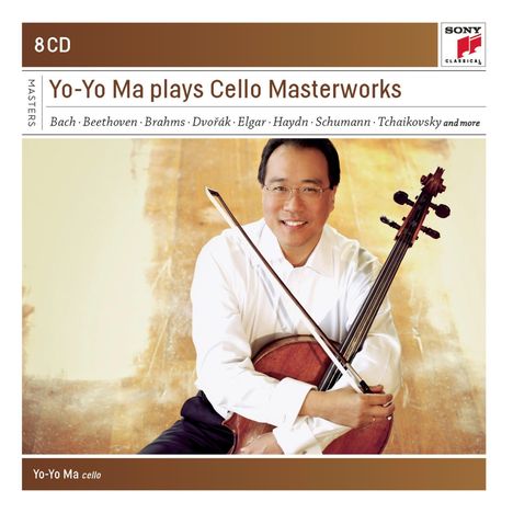 Yo-Yo Ma plays Cello Masterworks, 8 CDs