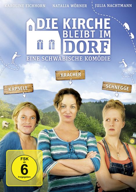 Die Kirche bleibt im Dorf, DVD