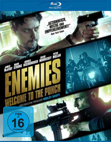 Enemies - Welcome to the Punch (Blu-ray), Blu-ray Disc