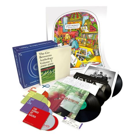 The Go-Betweens: G Stands For Go-Betweens: Volume 3 (Limited Box Set), 4 LPs und 7 CDs