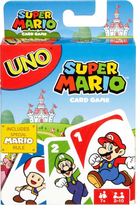 UNO Super Mario, Spiele