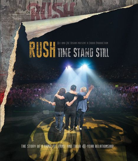 Rush: Time Stand Still, Blu-ray Disc
