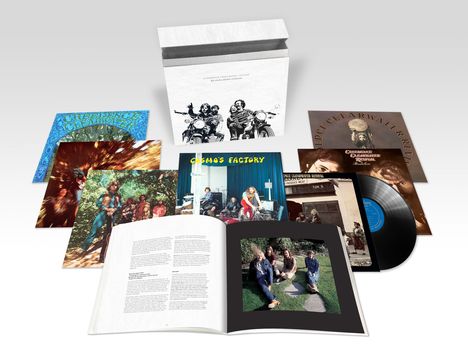 Creedence Clearwater Revival: The Half Speed Masters Box (180g) (Limited Edition), 7 LPs