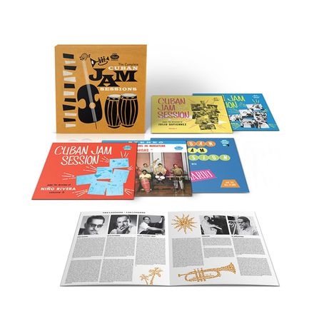 The Complete Cuban Jam Sessions (Box Set) (Reissue) (180g), 5 LPs