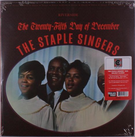 The Staple Singers: Twenty-Fifth Day Of December (180g), LP