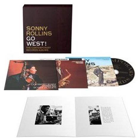 Sonny Rollins (geb. 1930): Go West!: The Contemporary Records Albums, 3 CDs
