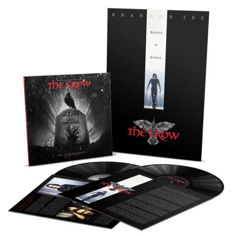 Filmmusik: The Crow (Limited Deluxe Edition), 2 LPs