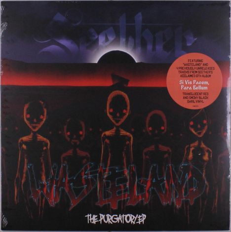 Seether: Wasteland: The Purgatory EP (Red &amp; Smoky Black Swirl Vinyl), LP