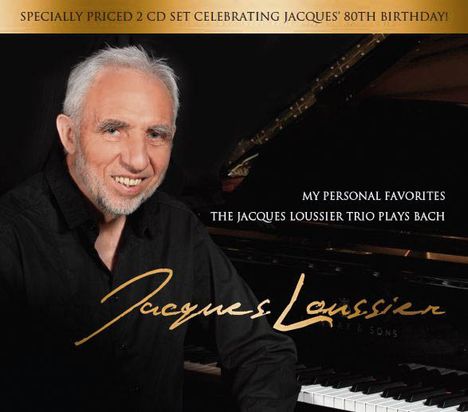 Jacques Loussier (1934-2019): My Personal Favorites: The Jacques Loussier Trio Plays Bach, 2 CDs