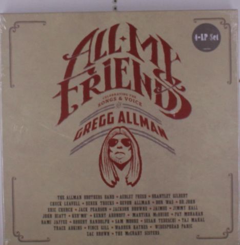 All My Friends: Celebrating Songs &amp; Voice Of Gregg Allman (Box Set), 4 LPs