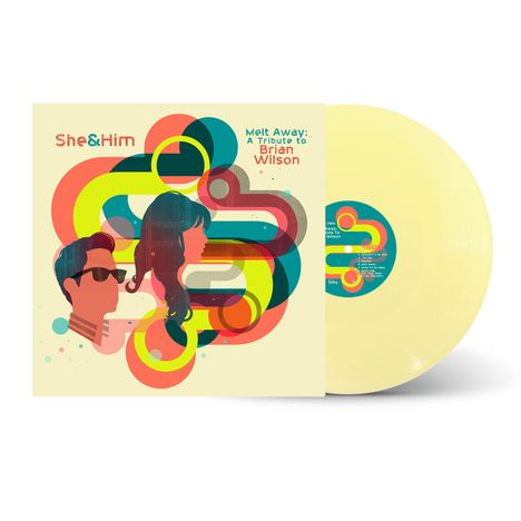 She &amp; Him: Melt Away: A Tribute To Brian Wilson (180g) (Yellow Vinyl), LP