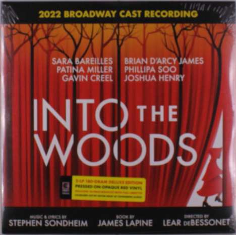 Stephen Sondheim (1930-2021): Musical: Into The Woods (180g) (Red Vinyl), 2 LPs