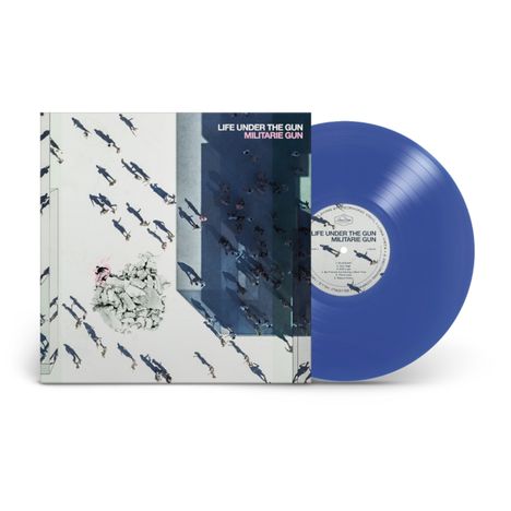 Militarie Gun: Life Under The Gun (Limited First Pressing) (Translucent Cobalt Vinyl), LP