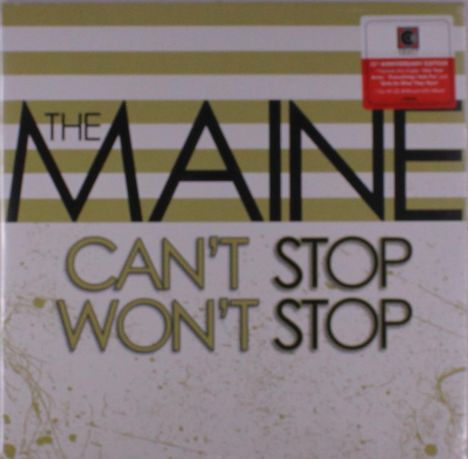 The Maine: Can't Stop Won't Stop (15th Anniversary), LP