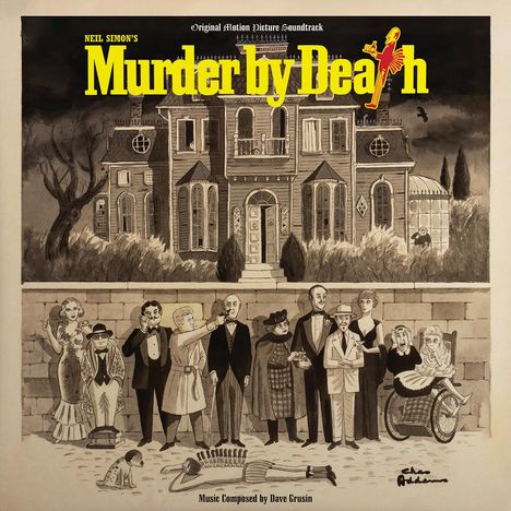 Dave Grusin (geb. 1934): Filmmusik: Murder By Death (Eine Leiche zum Dessert), LP