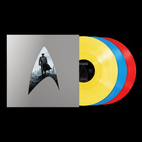 Michael Giacchino (geb. 1967): Filmmusik: Star Trek Into Darkness (Deluxe Edition) (Yellow, Blue &amp; Red Vinyl), 3 LPs
