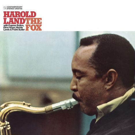 Harold Land (1928-2001): The Fox (Contemporary Records Acoustic Sounds Series) (180g) (Limited Edition), LP