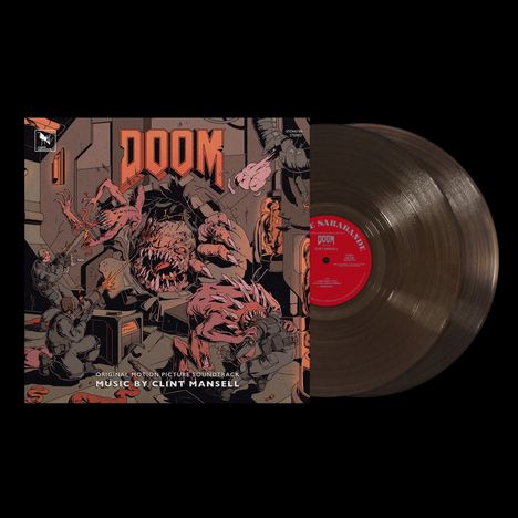 Clint Mansell (geb. 1963): Filmmusik: Doom (Black Ice Vinyl), 2 LPs