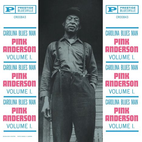 Pink Anderson: Vol. 1: Carolina Blues Man (Bluesville Acoustic Sounds Series) (remastered) (180g), LP