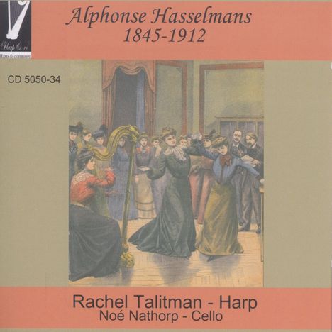 Alphonse Hasselmans (1845-1912): Kammermusik für Harfe, CD