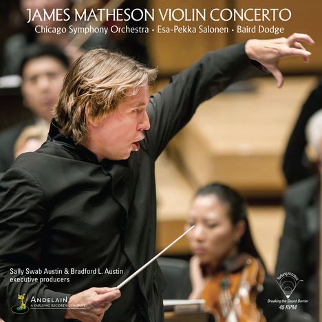 James Matheson (geb. 1970): Violinkonzert (180g) (45 RPM), LP