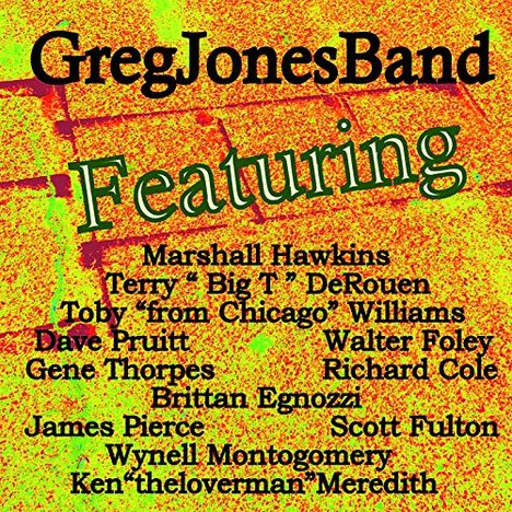 Greg Jones: Featuring, CD