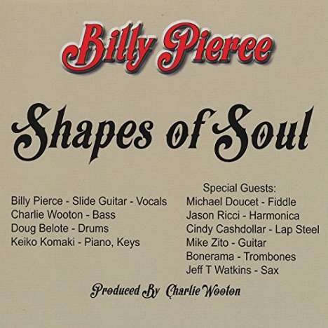Billy Pierce: Shapes Of Soul, CD