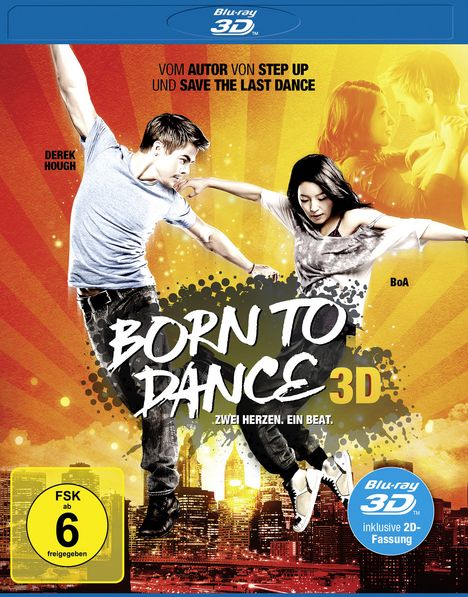 Born to Dance (3D Blu-ray), Blu-ray Disc