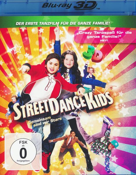 StreetDance Kids (3D Blu-ray), Blu-ray Disc