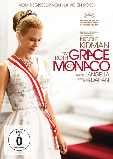 Grace of Monaco, DVD