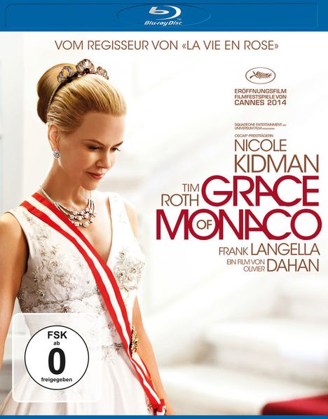 Grace of Monaco (Blu-ray), Blu-ray Disc