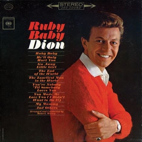 Dion: Ruby Baby, CD