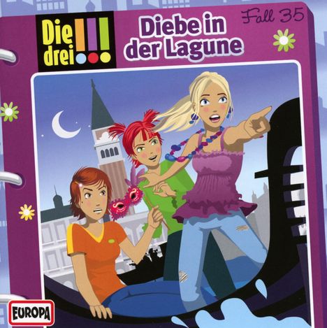 Die drei !!! (Fall 35) - Diebe in der Lagune, CD