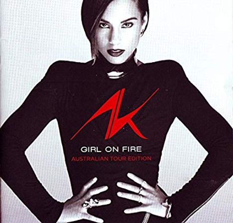 Alicia Keys (geb. 1981): Girl On Fire (Australian Tour Edition), 1 CD und 1 DVD