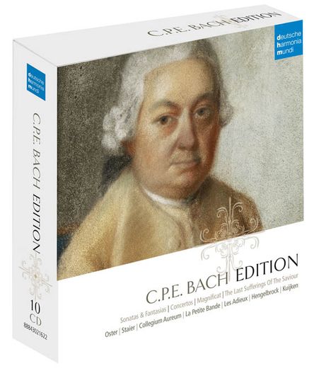 Carl Philipp Emanuel Bach (1714-1788): Carl Philipp Emanuel Bach Edition (dhm), 10 CDs