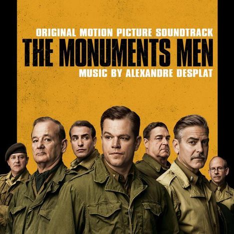 Alexandre Desplat (geb. 1961): Filmmusik: The Monuments Men, CD