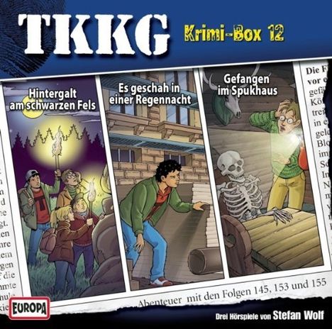 TKKG Krimi-Box 12, 3 CDs