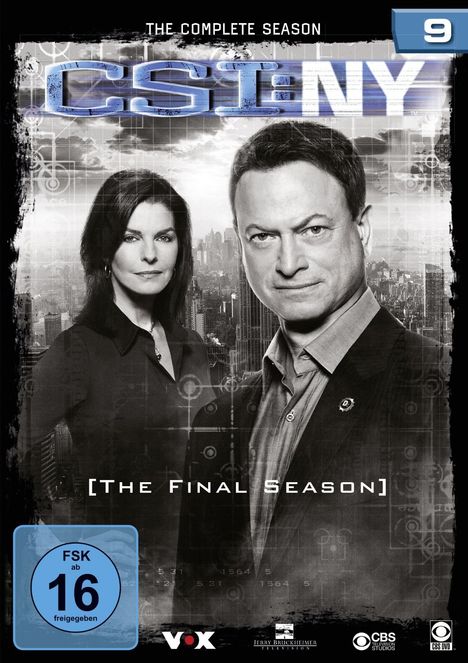 CSI New York Season 9 (finale Staffel), 9 DVDs