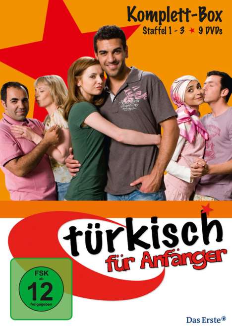 Türkisch für Anfänger (Komplette Serie), 9 DVDs