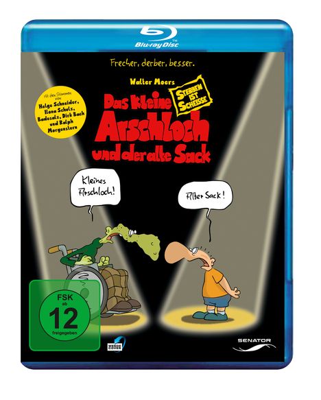 Das kleine Arschloch und der alte Sack (Blu-ray), Blu-ray Disc